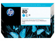  Original HP 80, C4846A Tintenpatrone cyan High-Capacity (ca. 4.400 Seiten) 