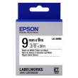  Original Epson LK-3WBN C53S653003 Farbband schwarz auf weiss 