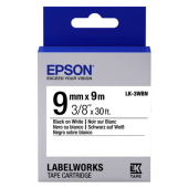  Original Epson LK-3WBN C53S653003 Farbband schwarz auf weiss 