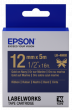  Original Epson LK-4HKK C53S654002 Farbband gold auf Navy blau 