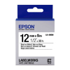  Original Epson LK-4WBN C53S654021 Farbband schwarz auf weiss extra adhesive 