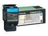  Original Lexmark C544X1CG Toner cyan extra High-Capacity return program (ca. 4.000 Seiten) 