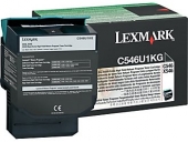  Original Lexmark C546U1KG Toner schwarz extra High-Capacity return program (ca. 8.000 Seiten) 