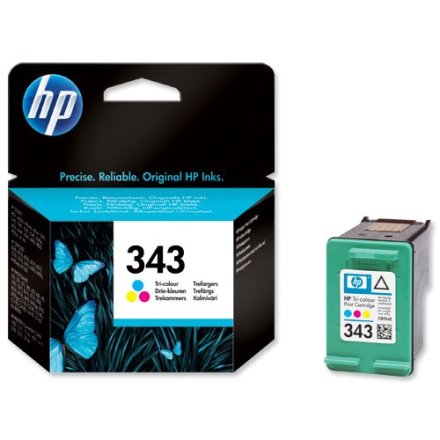 Original HP 343, C8766EE Tintenpatrone color (ca. 260 Seiten)