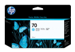  Original HP 70, C9390A Tintenpatrone cyan hell (ca. 130 ml) 