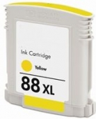  XL Druckerpatrone von tintenalarm.de ersetzt HP 88 XL, C9393AE gelb (ca. 1.540 Seiten) 