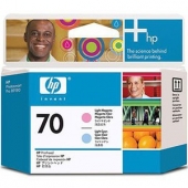  Original HP 70, C9405A Druckkopf cyan hell +magenta hell (ca. 130 ml) 