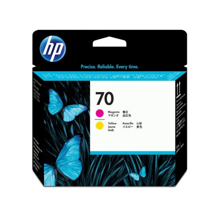 Original HP 70, C9406A Druckkopf magenta +gelb