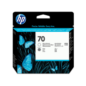  Original HP 70, C9410A Tintenpatrone Glanzverstärker + grau (ca. 130 ml) 
