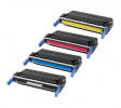  4 Toner von tintenalarm.de ersetzt HP C9720A, C9721A, C9722A, C9723A und Canon EP-85BK, EP-85C, EP-85M, EP-85Y 