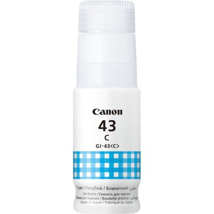 Original Canon GI-43 C 4672 C 001 Tintenflasche cyan (ca. 60 ml)