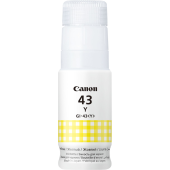  Original Canon GI-43 Y 4689 C 001 Tintenflasche gelb (ca. 60 ml) 