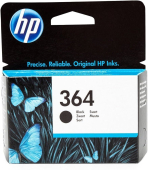  Original HP 364, CB316EE Tintenpatrone schwarz (ca. 250 Seiten) 