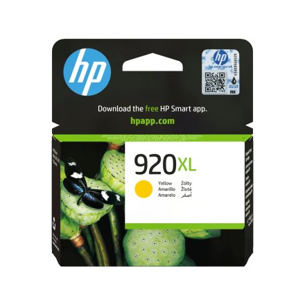 Original HP 920XL, CD974AE Tintenpatrone gelb High-Capacity (ca. 700 Seiten)