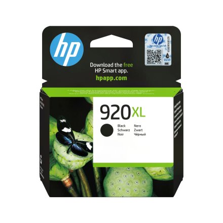 Original HP 920XL, CD975AE Tintenpatrone schwarz High-Capacity (ca. 1.200 Seiten)