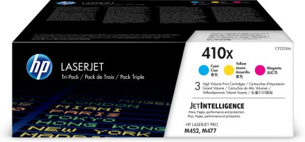 Original HP 410X CF 252 XM Toner MultiPack C,M,Y (ca. 5.000 Seiten)