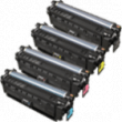  4 Toner von tintenalarm.de ersetzt HP CF360A, CF361A, CF362A, CF363A 