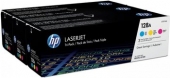  Original HP 128A CF 371 AM Toner MultiPack C,M,Y (ca. 1.300 Seiten) 