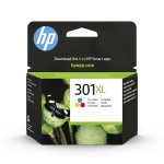 Original HP 301XL, CH564EE Tintenpatrone color High-Capacity (ca. 300 Seiten)