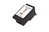  Druckerpatrone von tintenalarm.de ersetzt Canon CL-511, 2972B001 color (ca. 385 Seiten) 
