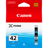  Original Canon CLI-42c 6385B001 Tintenpatrone cyan (ca. 600 Seiten) 