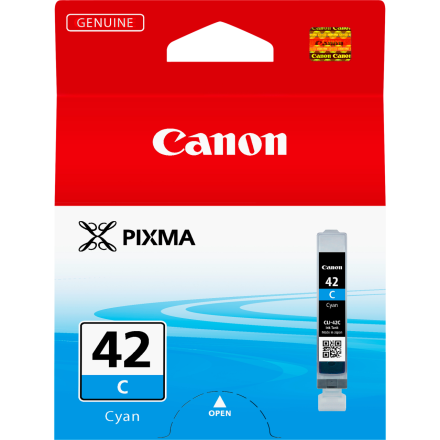 Original Canon CLI-42c 6385B001 Tintenpatrone cyan (ca. 600 Seiten)