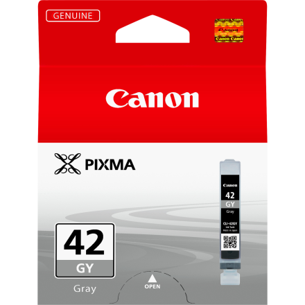 Original Canon CLI-42gy 6390B001 Tintenpatrone grau (ca. 492 Seiten)