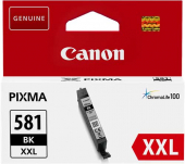  Original Canon CLI-581bk XXL 1998C001 Tintenpatrone schwarz extra High-Capacity (ca. 6.360 Seiten) 