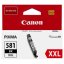  Original Canon CLI-581bk XXL 1998C001 Tintenpatrone schwarz extra High-Capacity (ca. 6.360 Seiten) 