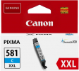  Original Canon CLI-581c XXL 1995C001 Tintenpatrone cyan extra High-Capacity (ca. 820 Seiten) 