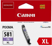  Original Canon CLI-581pb XL 2053C001 Tintenpatrone blau High-Capacity (ca. 4.710 Seiten) 