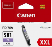  Original Canon CLI-581pb XXL 1999C001 Tintenpatrone blau extra High-Capacity (ca. 9.140 Seiten) 
