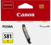  Original Canon CLI-581y 2105C001 Tintenpatrone gelb (ca. 259 Seiten) 