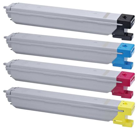 4 Toner von tintenalarm.de ersetzt Samsung CLT-K808S, CLT-C808S, CLT-M808S, CLT-Y808S