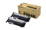  Original Samsung CLT-P404B SU364A CLT-P 404 B/ELS Toner schwarz Doppelpack (ca. 1.500 Seiten) 