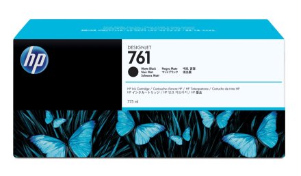 Original HP 761, CM997A Tintenpatrone schwarz matt (ca. 775 ml)
