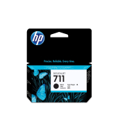  Original HP 711, CZ129A Tintenpatrone schwarz (ca. 38 ml) 
