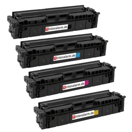 4 Toner von tintenalarm.de ersetzt Canon 054 3021C002 3022C002 3023C002 3024C002
