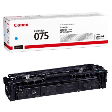 Original Canon 075 6364 C 002 Toner cyan (ca. 1.300 Seiten)