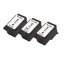  3 XL Druckerpatronen von tintenalarm.de ersetzt Canon PG-575XL/CL-576XL, 5437C001 und 5441C001 (2x schwarz, 1x color) 