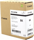  Original Canon PFI-307 BK 9811 B 001 Tintenpatrone schwarz (ca. 330 ml) 