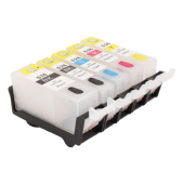  5 leicht befüllbare Auto-Reset-Patronen für Canon PGI-525 und CLI-526 Serie 