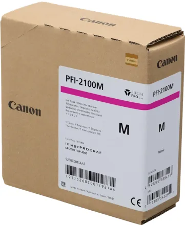 Original Canon PFI-2100m 5268C001 Tintenpatrone magenta (ca. 160 ml)