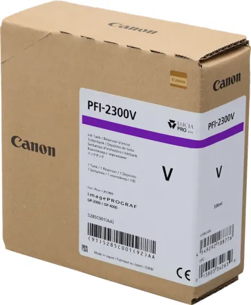 Original Canon PFI-2300v 5285C001 Tintenpatrone violett (ca. 330 ml)