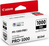 Original Canon PFI-1000 PBK 0546 C 001 Tintenpatrone schwarz foto (ca. 2.205 Seiten)