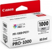  Original Canon PFI-1000pgy 0553C001 Tintenpatrone fotograu (ca. 3.165 Seiten) 