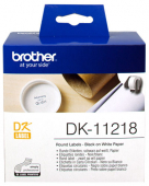  Original Brother DK-11218 DirectLabel Etiketten rund 