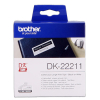  Original Brother DK-22211 DirectLabel Etiketten weiss Film 