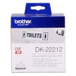 Original Brother DK-22212 DirectLabel Etiketten weiss Film