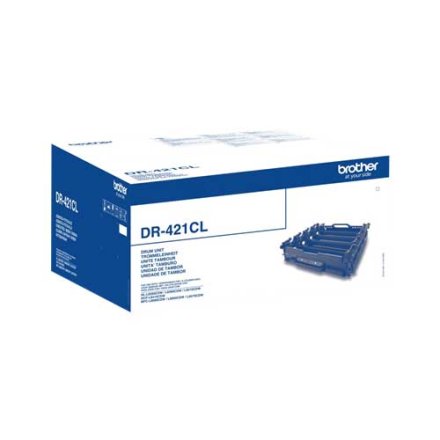 Original Brother DR-421 CL Drum Kit Bk,C,M,Y (ca. 50.000 Seiten)